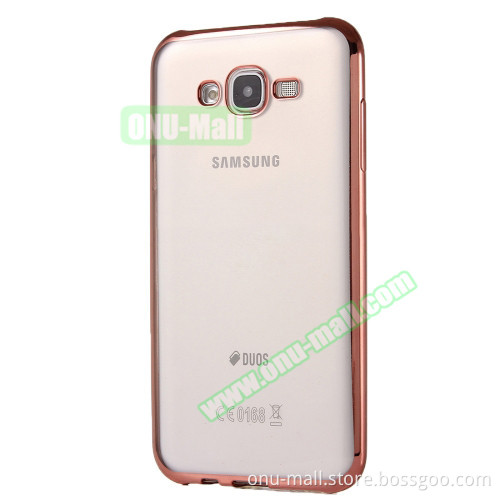 Electroplating Soft TPU Case for Samsung Galaxy A7,for Samsung A7 Case